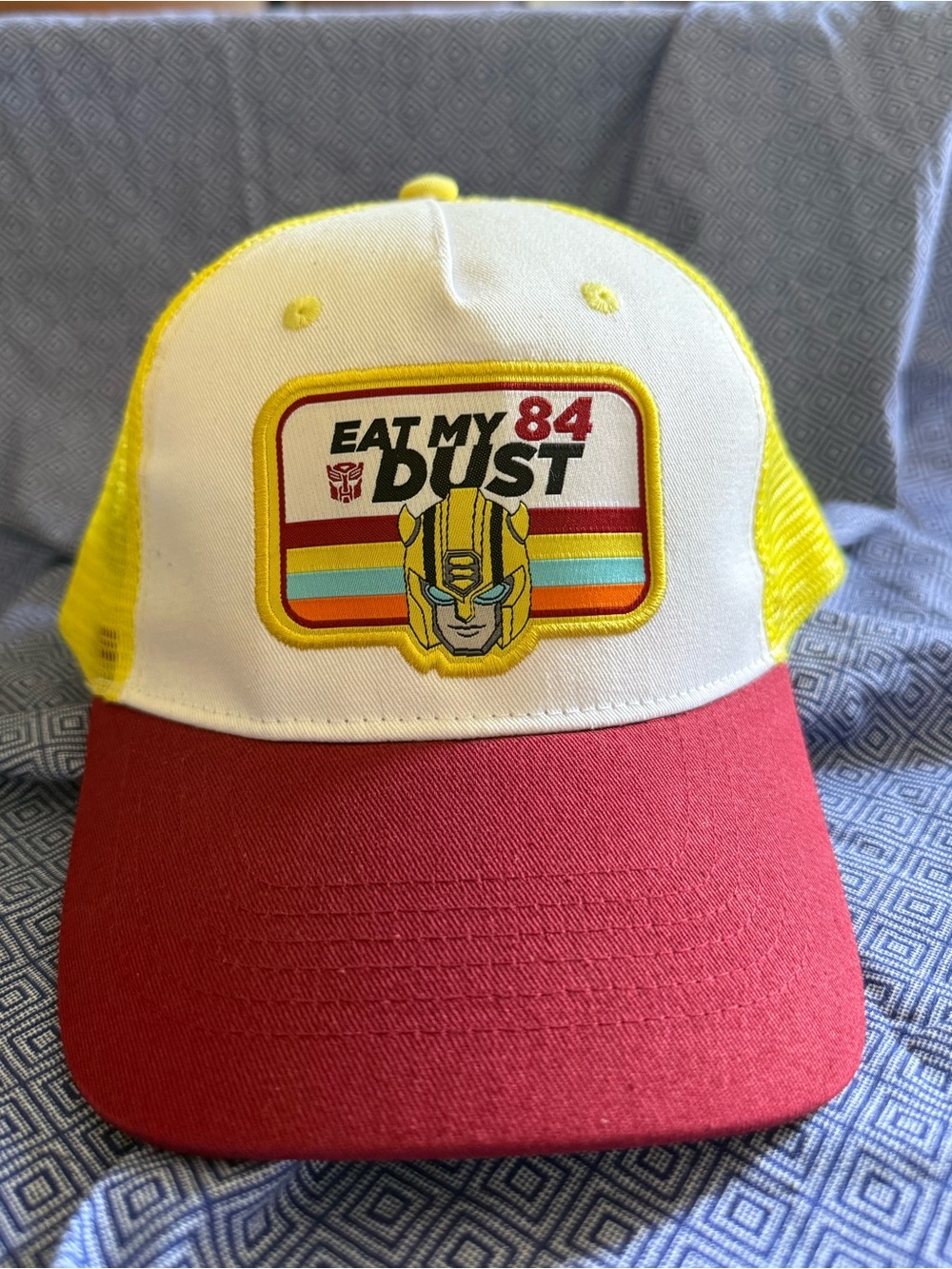Transformers Snapcap Hat Bumblebee “Eat My Dust”-NWT